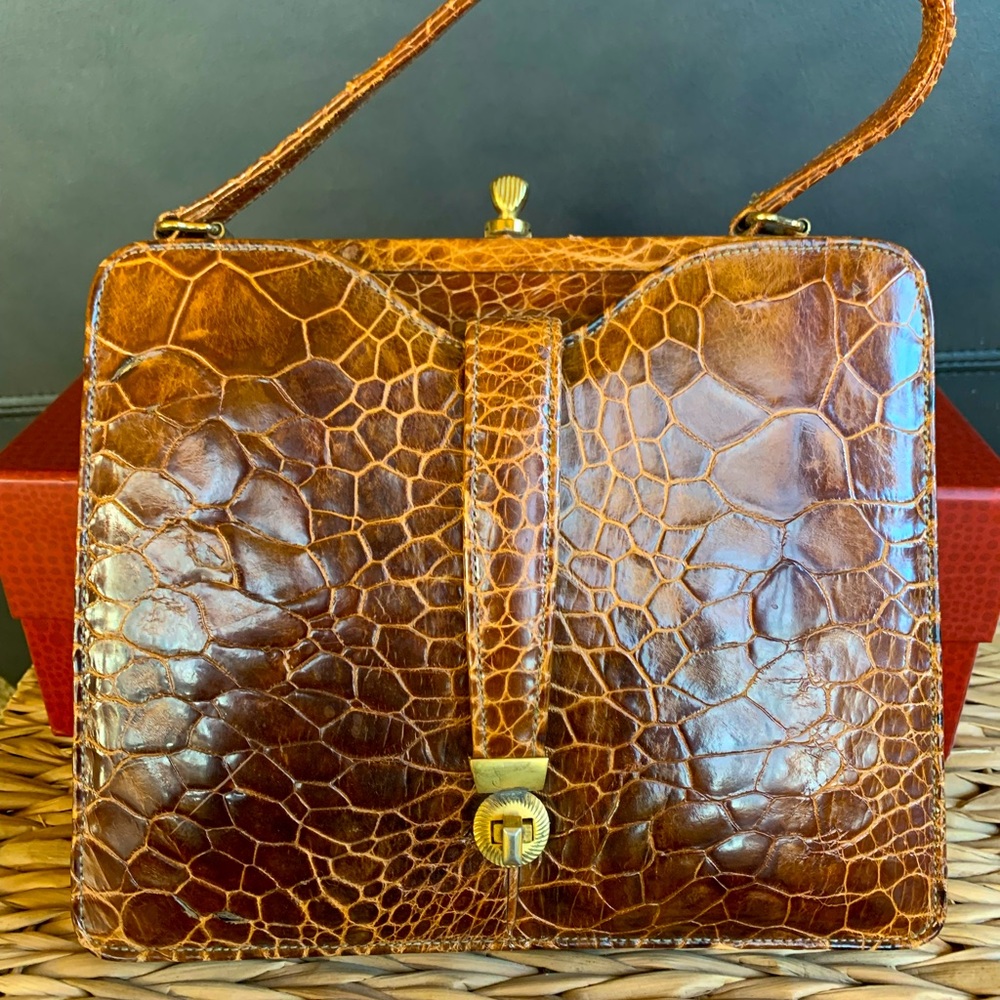 Vintage Alligator bag